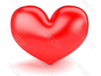 big red heart