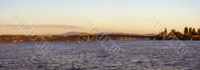 Western high rise, SR-520 floating bridge