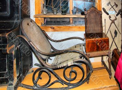 Old armchair