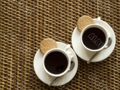 Coffee and biscuits