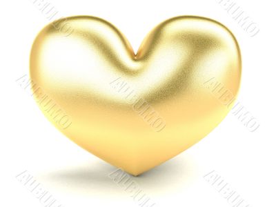 gold heart