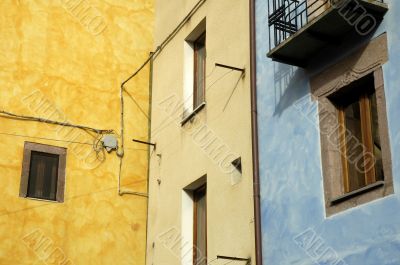 Colored houses