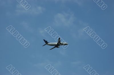 Aircraft in flight