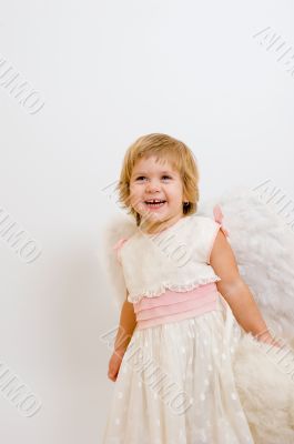 little angel girl