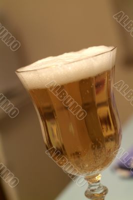 Glass of beer