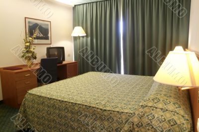 Bedroom in hotel
