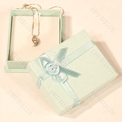 Diamond Necklace In Small Gift Box