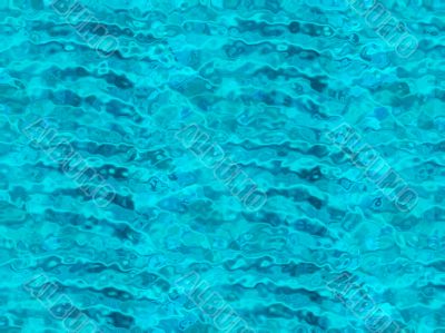blue pool ripples