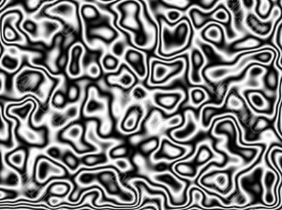 black and white psychedelic