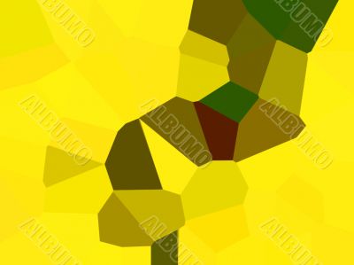 yellow abstract