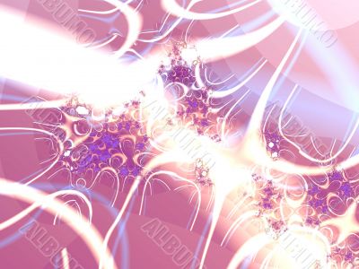 an abstract background