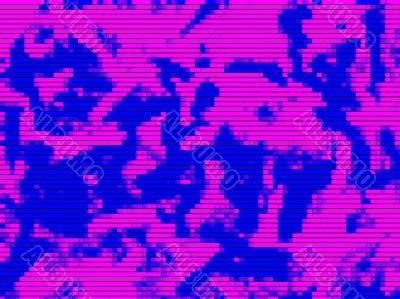 pink and blue abstract