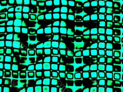 green squares abstract