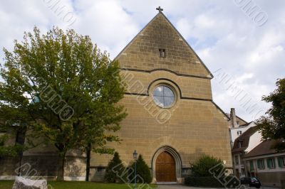 Catholic church in Fribourg. Switzerland