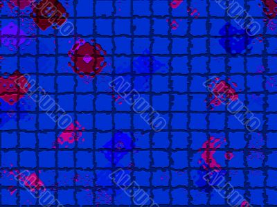 Blue abstract