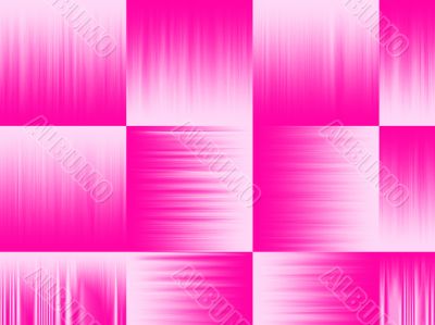 pink abstract squares