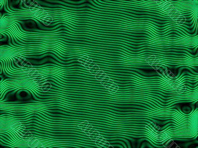 green waves