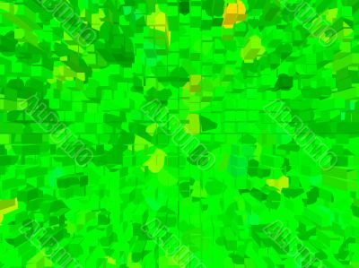 green blocks