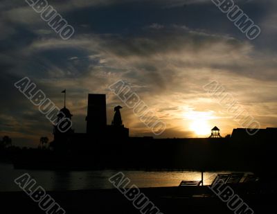 Silhouette Sunset