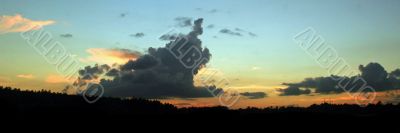 Big Cloud Sunset