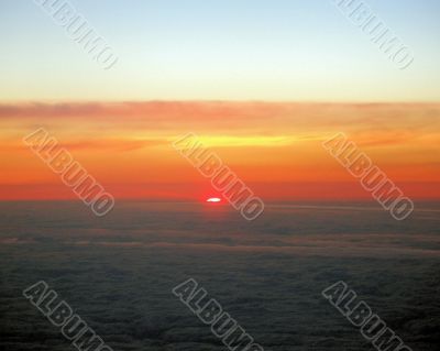 Aeroplane Sunset