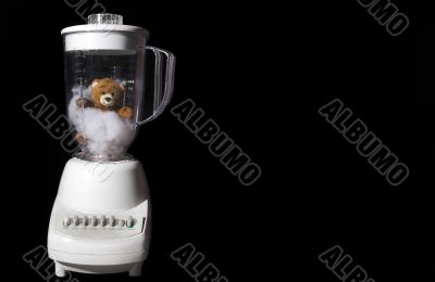 Teddy Bear in a Blender