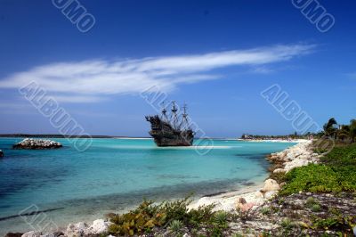Caribbean Pirate Ship