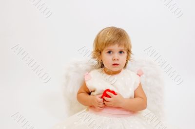 little angel girl