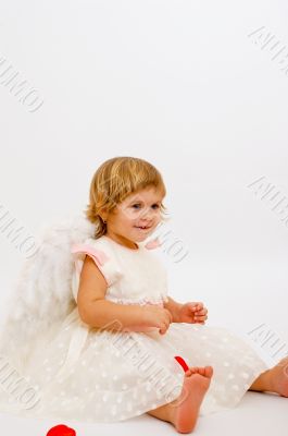 little angel girl