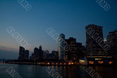 Gloomy Manhattan. New York City