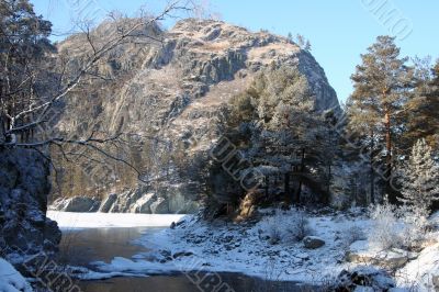 Alatai River in Winter