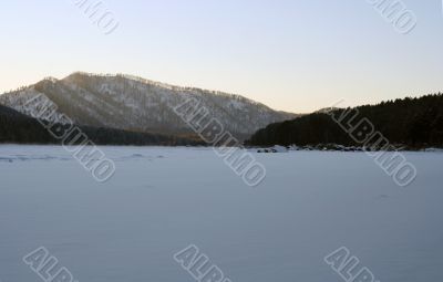 Alatai River in Winter