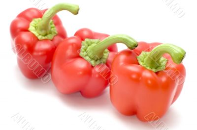 Red cayenne close up