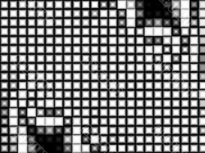 black and white squares
