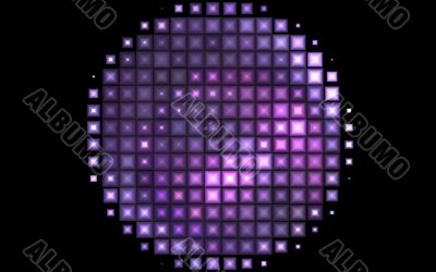 Abstract mafe from small squares