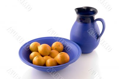 Blue Greece crockery