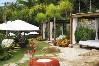 Garden from the hotel