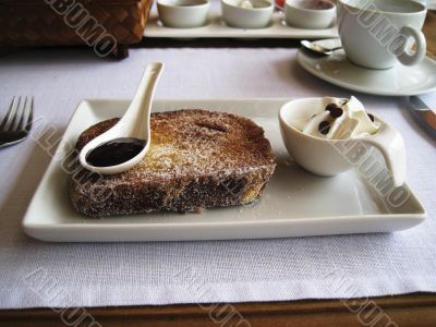 Coffee with cream