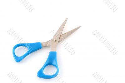 blue scissors