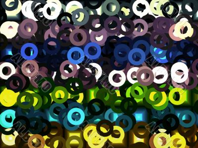 circular abstract