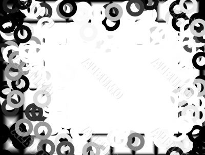 small circles abstract