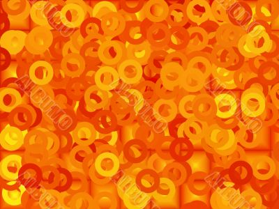 small circles abstract