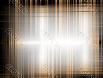 Abstract criss cross