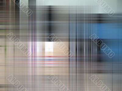 Abstract criss cross