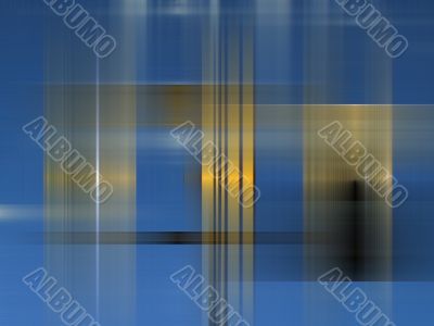 Abstract criss cross