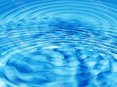 ripples on surface