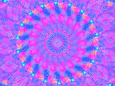 kaleidoscopic abstract background