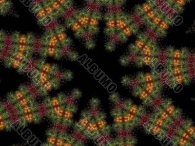 kaleidoscopic abstract background