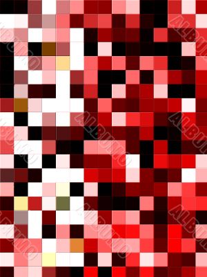 square collage style abstract