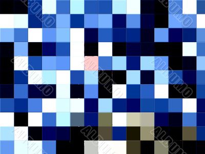 abstract squares collage